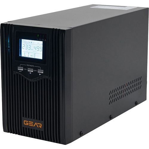 Источник бесперебойного питания (ИБП) Gear GU-1000PS 1000VA/800W