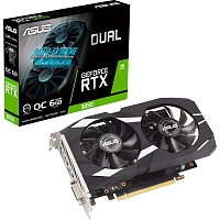 Видеокарта Asus Dual GeForce RTX 3050 OC 6G (DUAL-RTX3050-O6G) UA