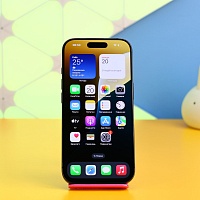 Смартфон Apple iPhone 16 Pro 128GB eSIM Black Titanium (MYM93) Б/У - придбати в Дніпрі, Україні: ціна, характеристики | інтернет-магазин TOUCH