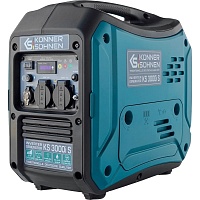 Инверторный бензиновый генератор Konner&Sohnen KS 3000i S 3/3.3 кВт