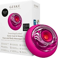 Массажер для лица GESKE Sonic Cool&Warm Face and Body Massager 9в1 Magenta (HB0197)