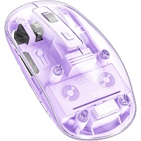 Мышь Hoco GM29 Crystals Romantic Purple (785121)