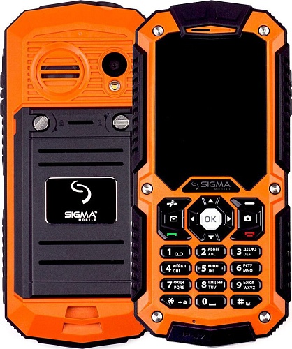 Мобильный телефон Sigma mobile X-treme IT67m (black-orange) UA-UCRF