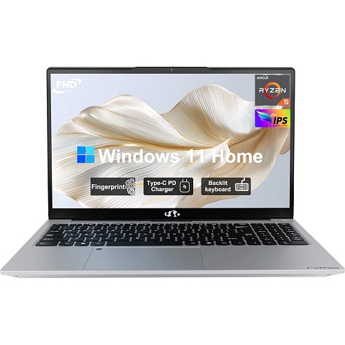 Ноутбук NIMO N152 AMD Ryzen 5 3500U/16GB/512GB Silver