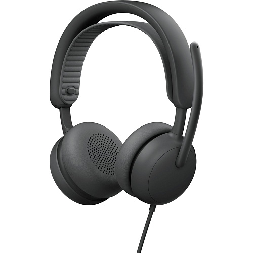 Комп'ютерна гарнітура Logitech Zone Wired 2 for Business USB-A/C Graphite (981-001618) - придбати в Дніпрі, Україні: ціна, характеристики | інтернет-магазин TOUCH