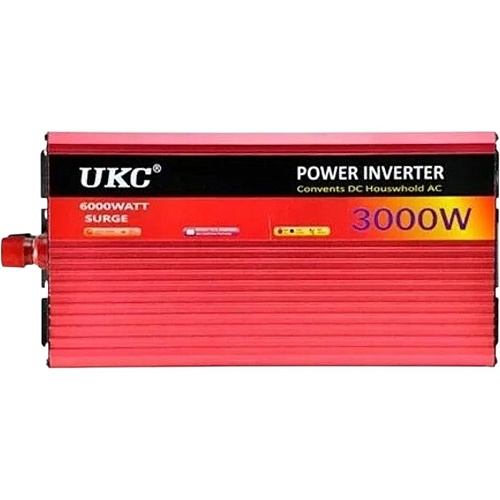 Автомобильный инвертор UKC YT-3000W-CI12V 3000VA 1500W 12/220V