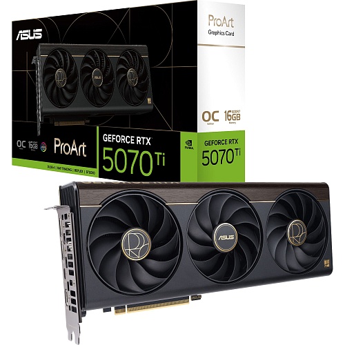 Видеокарта Asus ProArt GeForce RTX 5070 Ti OC 16GB (PROART-RTX5070TI-O16G) EU