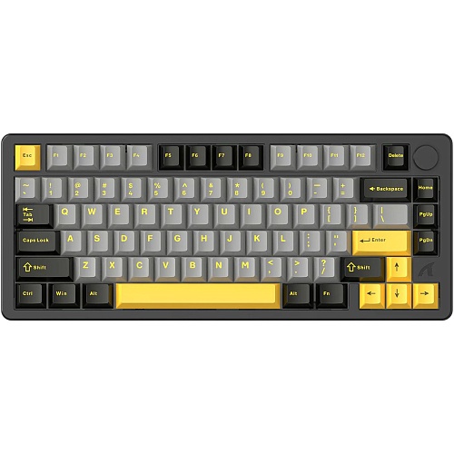 Клавиатура Attack Shark X86 RGB Custom Matcha Switch Starry Black (AS-6972792471426-SB-UA)
