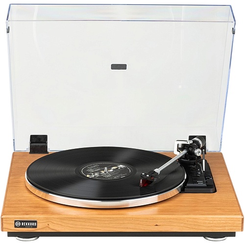 Проигрыватель виниловых дисков Rekkord Audio F400 Cherry Wood (F400M-2MR)