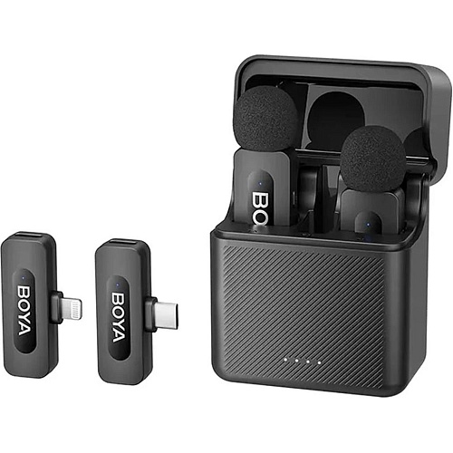 Мікрофонна радіосистема Boya BY-V3 Combo USB-C/Lightning - придбати в Дніпрі, Україні: ціна, характеристики | інтернет-магазин TOUCH