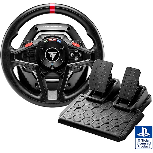 Игровой руль с педалями Thrustmaster PC/PS4/PS5 T128 Wheel with Pedals (4160781)