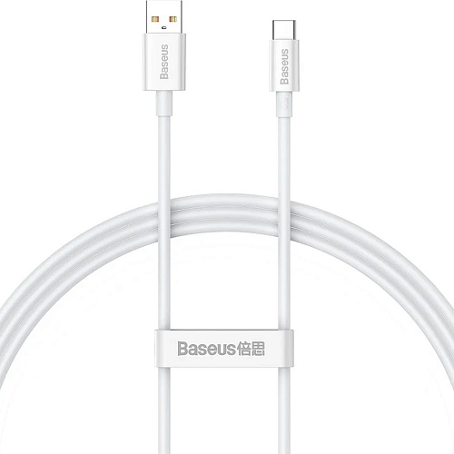 Кабель Baseus Superior Series Fast Charging USB-A to USB-C 100W 1m White (P10320102214-01)