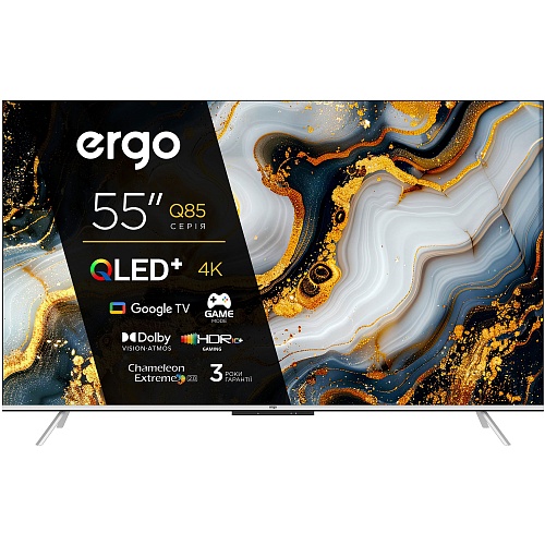 Телевизор Ergo JUQ85 55" QLED Ultra HD 4K (55JUQ85)