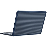 Пластиковая накладка (верх и низ) Skinarma Vibron для Apple MacBook Neo 13'' A3404 2026 Navy (SK-MBNEO13-VIBIDG)