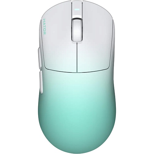 Мышь Hator Quasar 3 Ultima 8K Wireless White/Mint (HTM761)