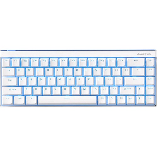Клавиатура MCHOSE Ace 68 Air RGB Mount Tai Magnetic Switch GT Snow White (MC-ACE68AIR-9-UA)