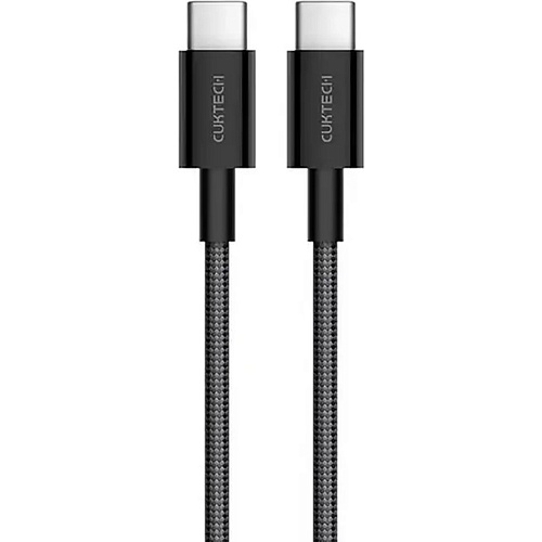 Кабель CUKTECH CTC315P USB-C to USB-C Braided 60W 1.5m Light Grey (CKCTC315PCHG) - придбати в Дніпрі, Україні: ціна, характеристики | інтернет-магазин TOUCH