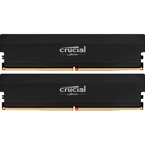 Модуль памяти DDR5 Crucial 2x16GB 6000MHz Pro OC Black (CP2K16G60C36U5B)