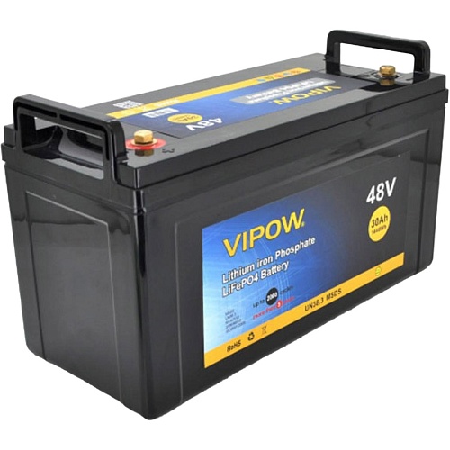 Акумулятор Vipow LiFePO4 48V (51.2V/30Ah/1440Wh) (LiFePO4512-30/40) - придбати в Дніпрі, Україні: ціна, характеристики | інтернет-магазин TOUCH