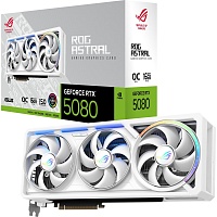 Видеокарта Asus ROG Astral GeForce RTX 5080 OC 16GB GAMING White (ROG-ASTRAL-RTX5080-O16G-WHITE) UA