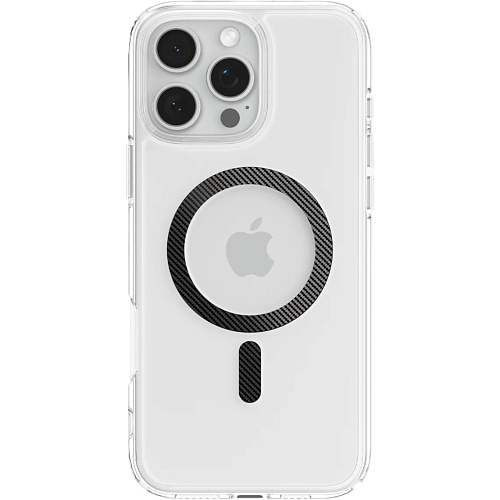 Чехол Spigen Ultra Hybrid MagSafe для Apple iPhone 16 Pro Carbon Fiber (ACS08131)