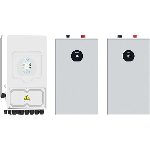 Система хранения энергии Deye SUN-6K-SG05LP1-EU 6kW + 2 АКБ SE-F16-С 32.1kWh (51.2V/314Ah/16076Wh)