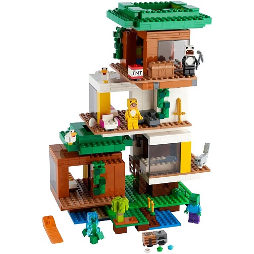 Конструктор LEGO Minecraft Современный домик на дереве (21174)