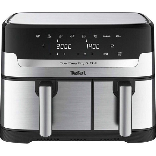 Мультипечь Tefal Dual Easy Fry&Grill Air Fryer EY905D10