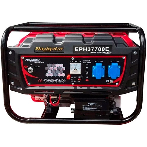 Генератор бензиновый Navigator EPH37700E 2.8/3 кВт