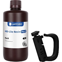 Фотополимерная смола для 3D-принтера Anycubic ABS-Like Resin Pro 2 1kg Black (SABP2BK-102A) 
