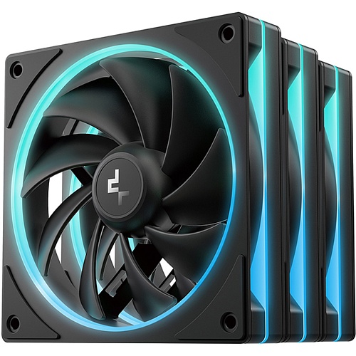 Комплект корпусных вентиляторов Deepcool FL12 SE 3 in 1 Black (R-FL12SE-BKAPN3-G)