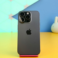 Смартфон Apple iPhone 15 Pro 128GB Black Titanium (MTUV3) Б/У