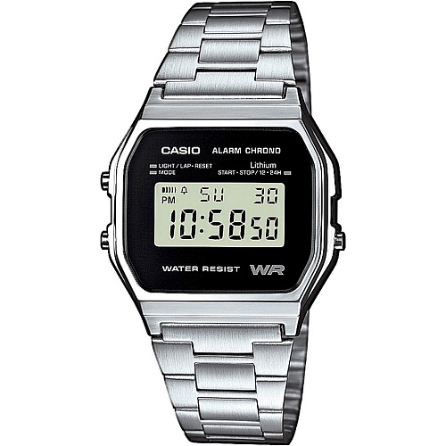 Наручний годинник Casio A158WEA-1EF - придбати в Дніпрі, Україні: ціна, характеристики | інтернет-магазин TOUCH