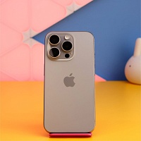 Смартфон Apple iPhone 15 Pro 128GB Natural Titanium (MTUX3) Б/У - придбати в Дніпрі, Україні: ціна, характеристики | інтернет-магазин TOUCH