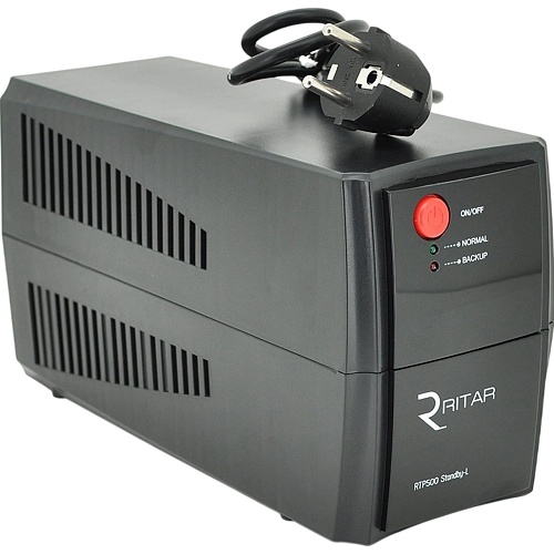 Джерело безперебійного живлення (ДБЖ) Ritar RTP500 (300W) Standby-L (RTP500L) - придбати в Дніпрі, Україні: ціна, характеристики | інтернет-магазин TOUCH