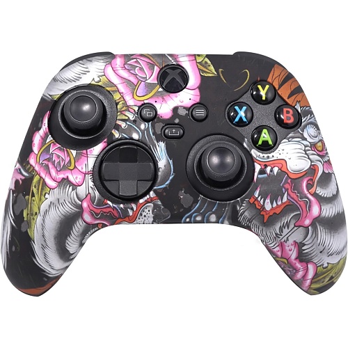 Чохол на геймпад Dobe Silicone Case для Xbox Series X/S Controller Black Dragon - придбати в Дніпрі, Україні: ціна, характеристики | інтернет-магазин TOUCH