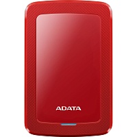 Зовнішній жорсткий диск ADATA DashDrive Durable HV300 1TB Red (AHV300-1TU31-CRD) - придбати в Дніпрі, Україні: ціна, характеристики | інтернет-магазин TOUCH