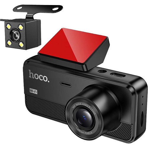 Автомобільний відеореєстратор Hoco DV15 (656108) - придбати в Дніпрі, Україні: ціна, характеристики | інтернет-магазин TOUCH