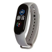 Ремешок ArmorStandart для Xiaomi Mi Band 7/6/5 New Style (Platinum Grey)
