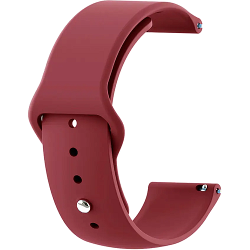 Универсальный ремешок Silicone Band для Xiaomi Amazfit Bip 20mm Marsala