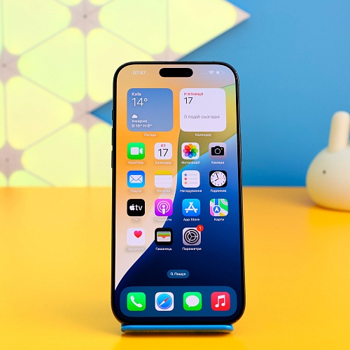 Смартфон Apple iPhone 16 Pro Max 256GB Black Titanium (MYWV3) Б/У