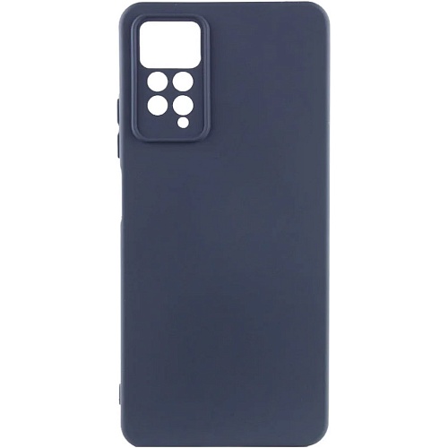 Чехол Silicone Cover Full Camera для Xiaomi Redmi Note 11 Pro 4G/5G 12 Pro 4G Navy Blue 