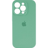 Чехол Silicone Case Camera Protect для Apple iPhone 16 Pro Spearmint AA