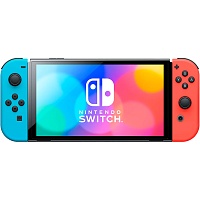 Портативна ігрова консоль Nintendo Switch OLED with Neon Blue and Neon Red Joy-Con - придбати в Дніпрі, Україні: ціна, характеристики | інтернет-магазин TOUCH