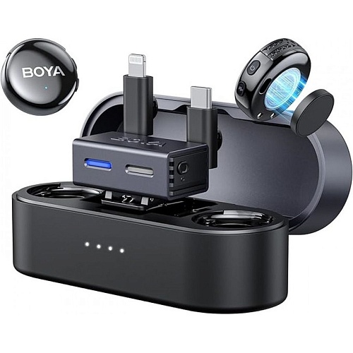 Мікрофонна радіосистема Boya BOYALINK 3-01 USB-C/Lightning - придбати в Дніпрі, Україні: ціна, характеристики | інтернет-магазин TOUCH