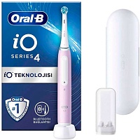 Електрична зубна щітка Oral-B iO Series 4 Pink - придбати в Дніпрі, Україні: ціна, характеристики | інтернет-магазин TOUCH