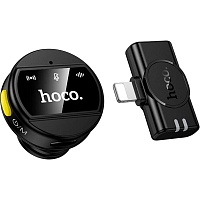 Микрофонная радиосистема Hoco L21 Charm Lightning Black