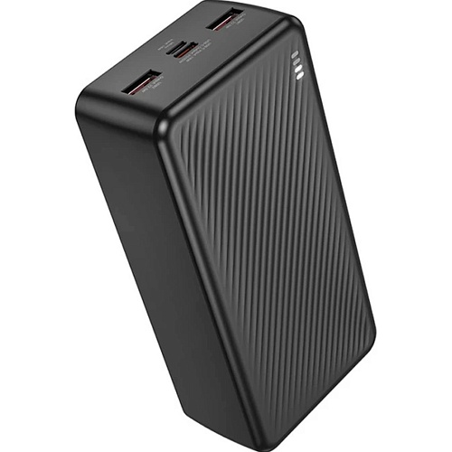 Зовнішній акумулятор Borofone BJ56B Graceful 30000mAh 22.5W Black - придбати в Дніпрі, Україні: ціна, характеристики | інтернет-магазин TOUCH