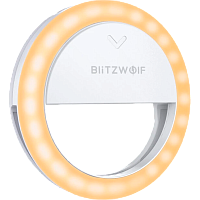 Кільцева LED лампа BlitzWolf BW-SL0 Pro White 9см - придбати в Дніпрі, Україні: ціна, характеристики | інтернет-магазин TOUCH