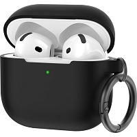 Чохол AhaStyle Colorful Silicone Case для AirPods 4 Black - придбати в Дніпрі, Україні: ціна, характеристики | інтернет-магазин TOUCH